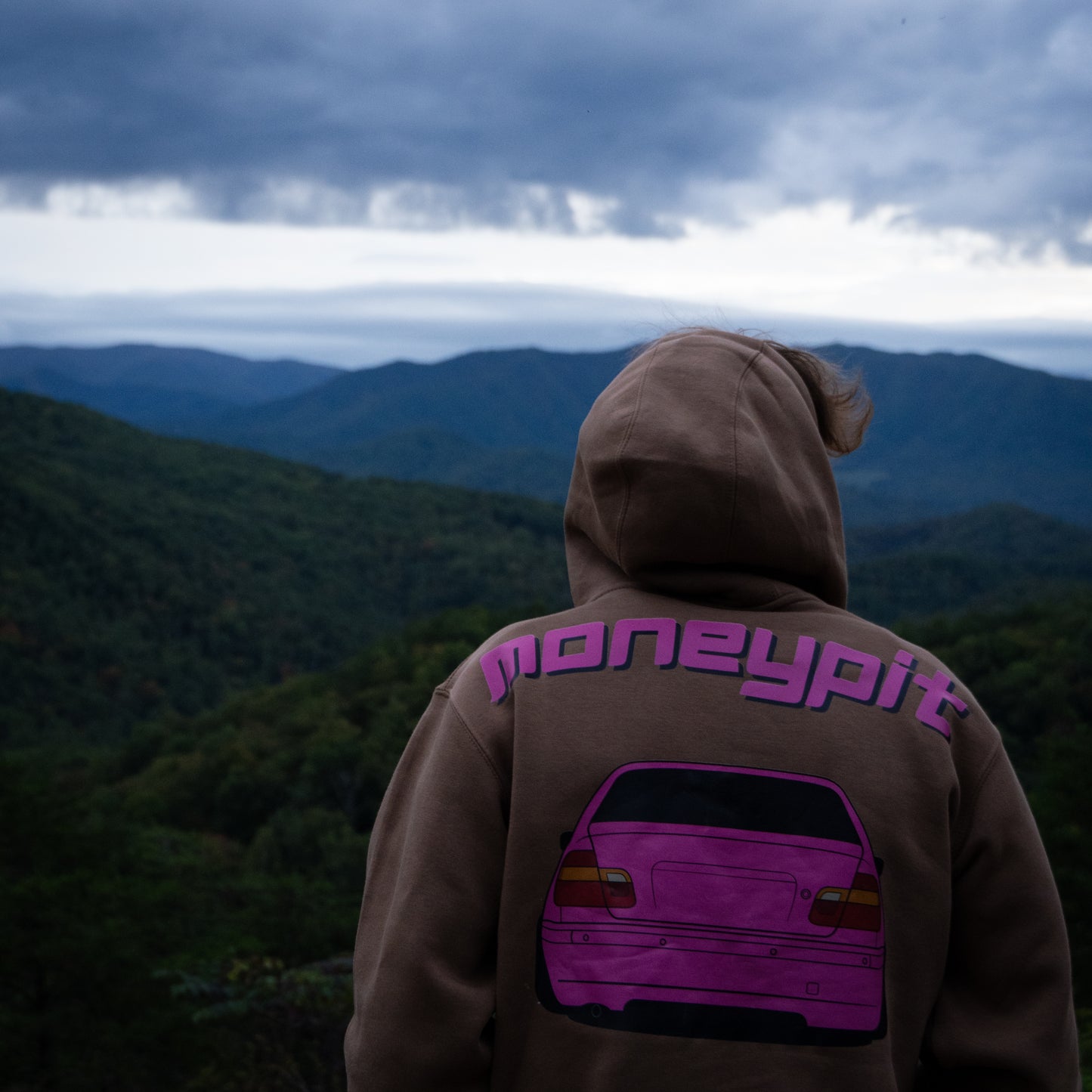 Pink Bmw hoodie
