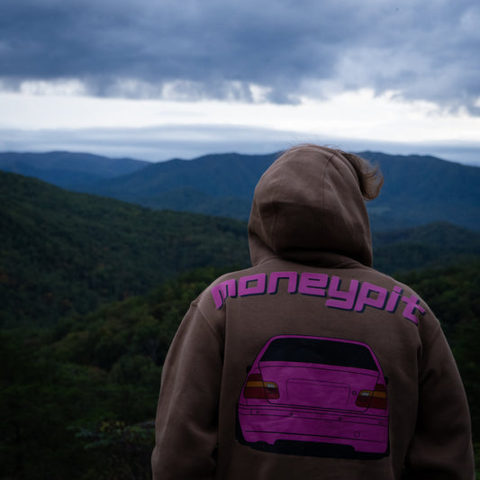 Pink Bmw hoodie